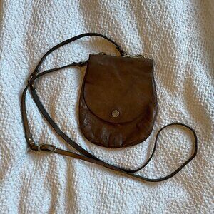 Campomaggi leather pouch bag cross body